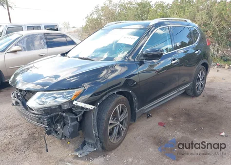 2017 Nissan Rogue Sl из США, поврежденный, VIN 5N1AT2MT1HC780124